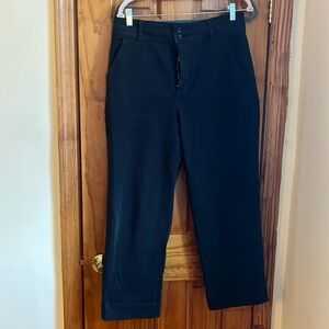 Relaxed fit cotton pants